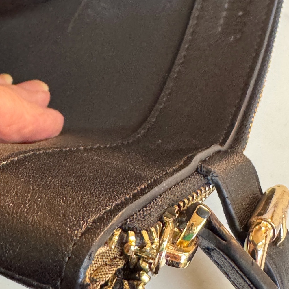 🖤 JIVIVIL  CHARLIE CHAPLIN BLACK LEATHER AND NYLON BACK PACK! - Picture 14 of 14